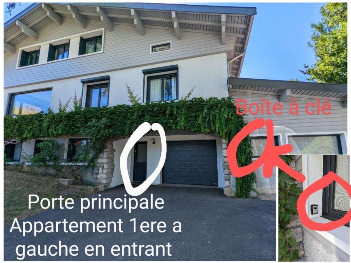Appartement Independant 30 M² A 500M Du Lac, 2 Velos Et Parking Fournis Sevrier Luaran gambar
